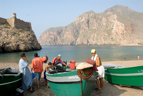 comunidad pesquera de Bades Marruecos
